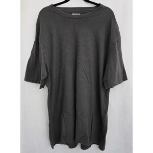 DULUTH TRADING CO Men XL Longtail T Relaxed Fit‎ Short Sleeve Dark Gray T-Shirt